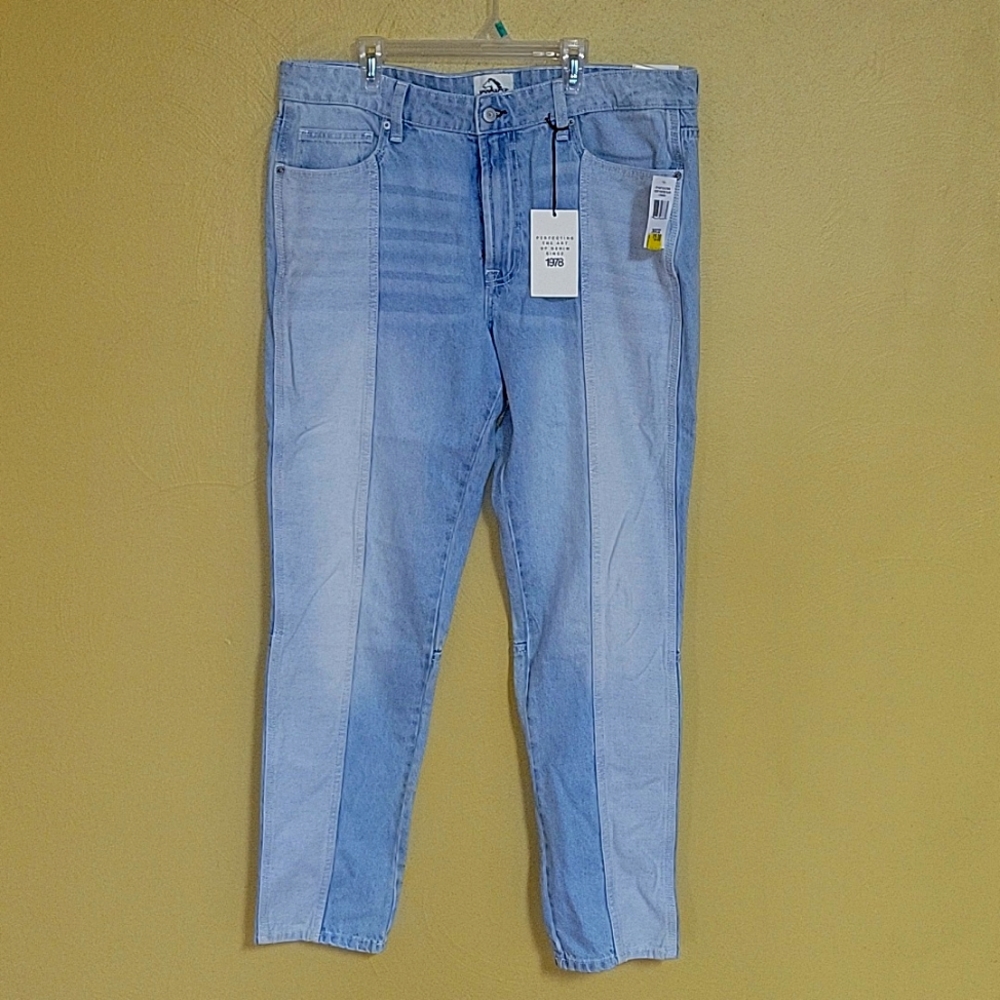 NWT Jordache vintage two-tone denim jeans 36x32